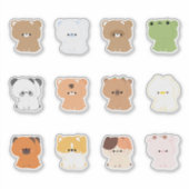 dierenpaar sticker (Voorkant)