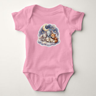 Dierenparade in dromenland romper