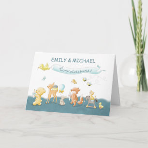 Dierenparade voor kleine jongen van Group Personal Kaart