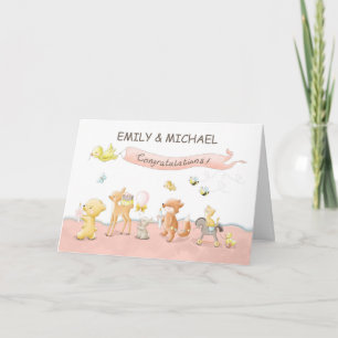 Dierenparade voor kleine meisjes van Group Persona Kaart