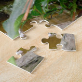 Dierenpark Belize City. Zwarte panter Legpuzzel (Zijkant)