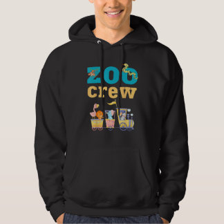 Dierenpark Crew Dierenverzorger Familie Uitstapje Hoodie