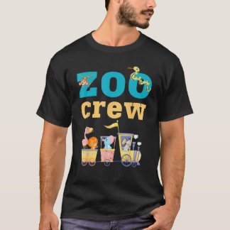Dierenpark Crew Dierenverzorger Familie Uitstapje T-shirt