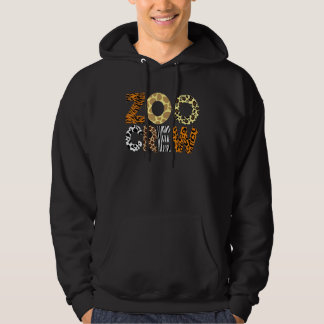 Dierenpark Crew Luipaard Dierenprint Dierenverzorg Hoodie