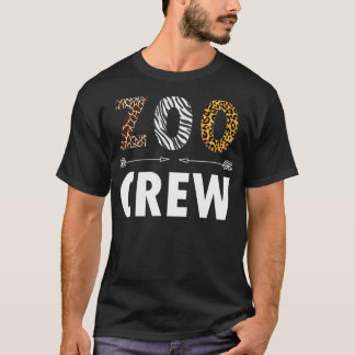 Dierenpark Crew Safari Dierkundige Dieren T-shirt