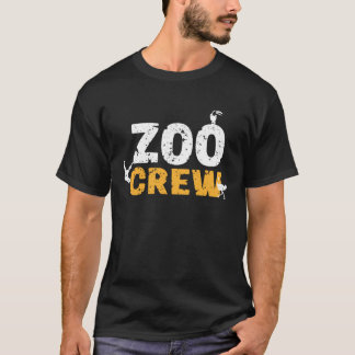 Dierenpark Crew Safari Squad Team Dierentuin Diere T-shirt
