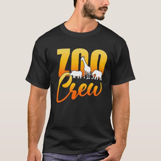 Dierenpark dierentuin menagerie t-shirt (Voorkant)