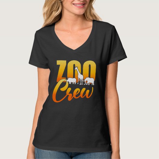 Dierenpark Dierentuin Menagerie T-shirt (Voorkant)