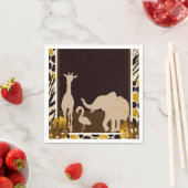 Dierenpark Safari Verjaardagsfeestje Servet (Insitu)