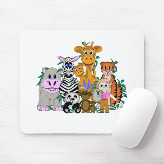 Dierenparkmeisje Muismat (Met muis)