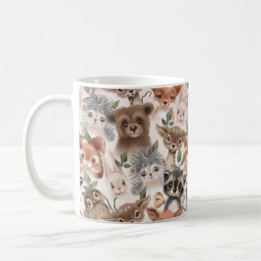 Dierenpatroon Koffiemok (Links)