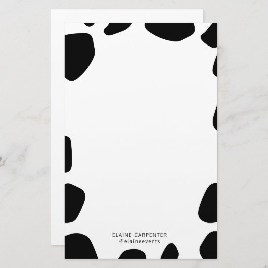 Dierenpatroon | Papier voor kantoorbenodigdheden (Voorkant / Achterkant)