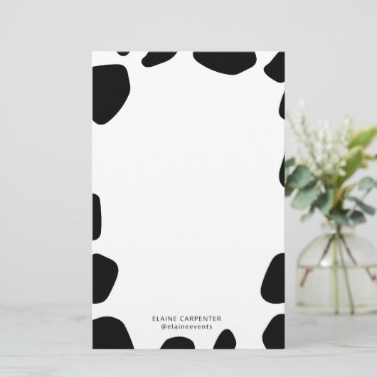 Dierenpatroon | Papier voor kantoorbenodigdheden (Staand voorkant)