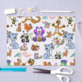 Dierenpatroon Tissuepapier (Craft)