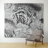 Dierenpatroon Wandkleed (In Situ (horizontaal))