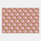 Dierenpatrouille gele lab puppy Butterfly Inpakpapier Vel (Voorkant)