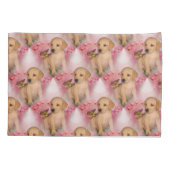 Dierenpatrouille gele lab puppy Butterfly Kussensloop (Achterkant)