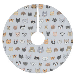 Dierenplezier: Katten Honden Doodle Mix Kerstboom Rok