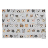 Dierenplezier: Katten Honden Doodle Mix Kussensloop (Voorkant)