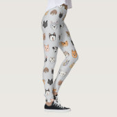 Dierenplezier: Katten Honden Doodle Mix Leggings (Rechts)