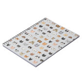 Dierenplezier: Katten Honden Doodle Mix Notitieboek (Linkerzijde)