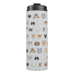 Dierenplezier: Katten Honden Doodle Mix Thermosbeker