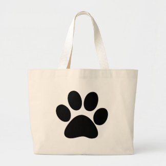 Dierenpoot Grote Tote Bag