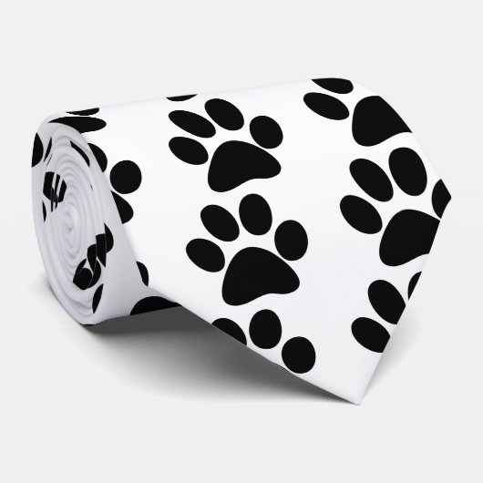 Dierenpoot Stropdas (Opgerold)