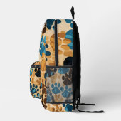 Dierenpootafdruk Bedrukte Rugzak (Rechts)