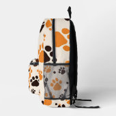 Dierenpootafdruk Bedrukte Rugzak (Rechts)