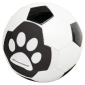Dierenpootafdruk Voetbal (Drie kwart)