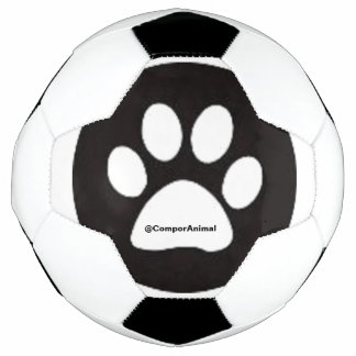 Dierenpootafdruk Voetbal