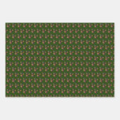 Dierenpootje Pet Silhouet Thanksgiving DK Sinaasap Inpakpapier Vel (Voorkant 3)