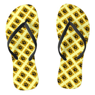 Dierenpootjes drukken Teenslippers