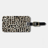 Dierenprint - Bagagelabel (Voorkant horizontaal)