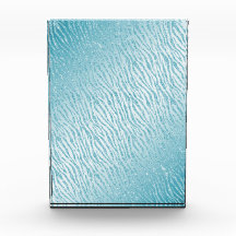 Dierenprint Blauw Glitter Glam