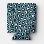 Dierenprint, Blauwe luipaard, Cheetah Spots, Harte Blikjeskoeler (Voorkant)