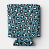 Dierenprint, Blauwe luipaard, Cheetah Spots, Harte Blikjeskoeler (Achterkant)