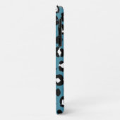 Dierenprint, Blauwe luipaard, Cheetah Spots, Harte Case-Mate iPhone Case (Achterkant/links)