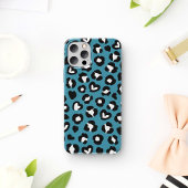 Dierenprint, Blauwe luipaard, Cheetah Spots, Harte Case-Mate iPhone Case
