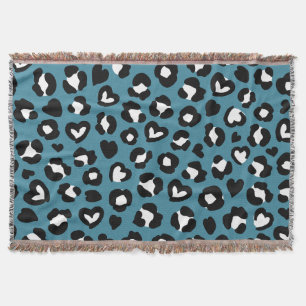 Dierenprint, Blauwe luipaard, Cheetah Spots, Harte Deken