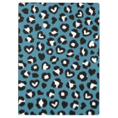 Dierenprint, Blauwe luipaard, Cheetah Spots, Harte Klembord (Achterkant)