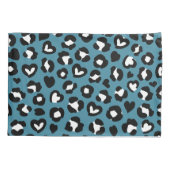 Dierenprint, Blauwe luipaard, Cheetah Spots, Harte Kussensloop (Achterkant)