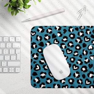 Dierenprint, Blauwe luipaard, Cheetah Spots, Harte Muismat