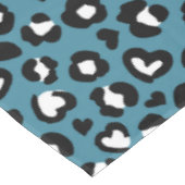 Dierenprint, Blauwe luipaard, Cheetah Spots, Harte Tafelkleed (Gekanteld)