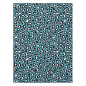 Dierenprint, Blauwe luipaard, Cheetah Spots, Harte Tafelkleed (Voorkant)