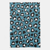 Dierenprint, Blauwe luipaard, Cheetah Spots, Harte Theedoek (Verticaal)