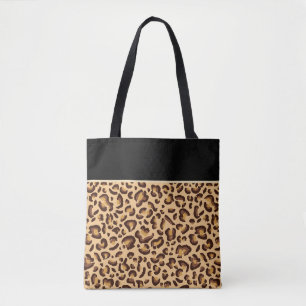 Dierenprint boodschappentas tote bag