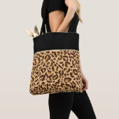 Dierenprint boodschappentas tote bag (Dichtbij)