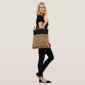 Dierenprint boodschappentas tote bag (Op model)